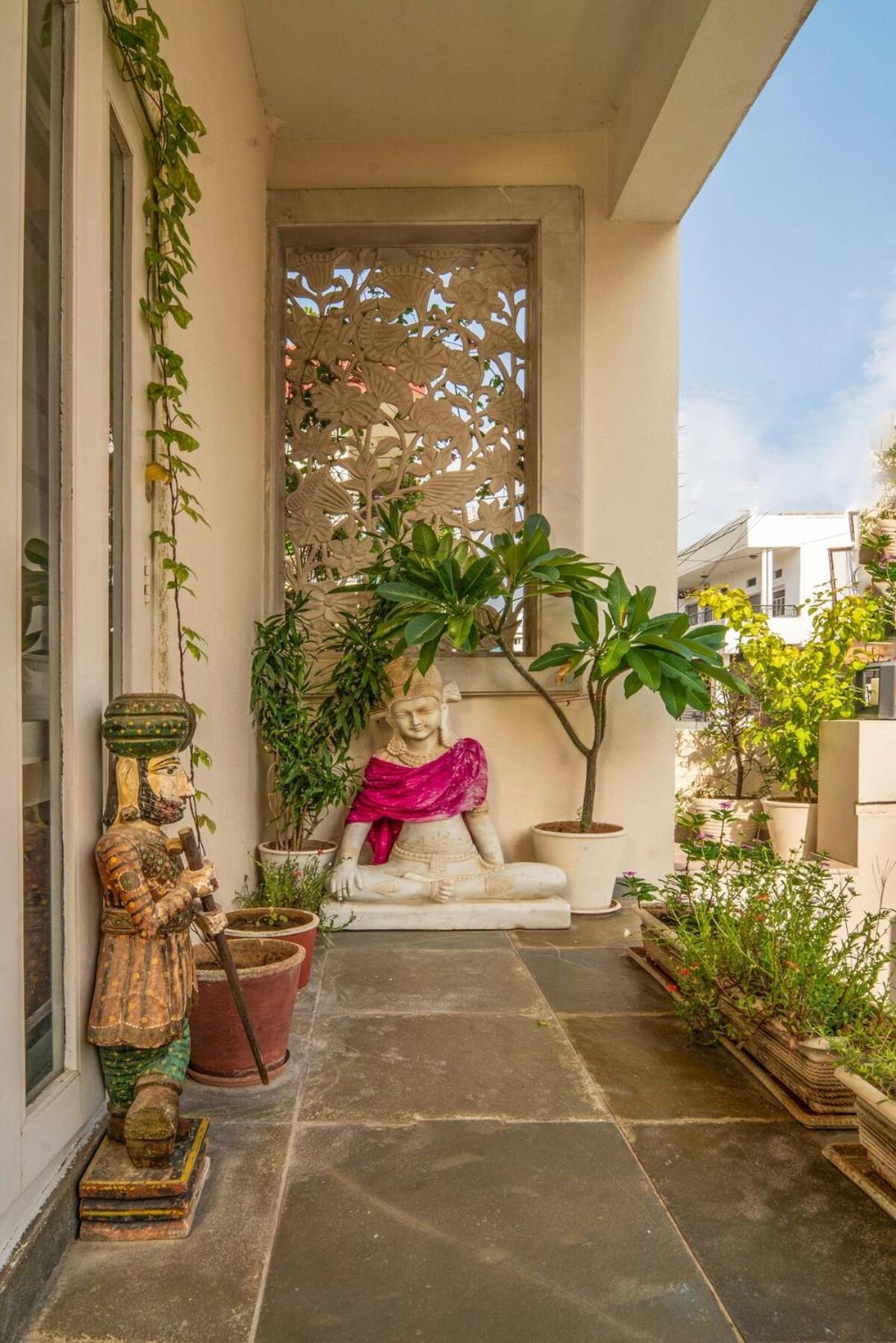 Santosh Villa - The House Of Antiques And Art 烏代浦 外观 照片