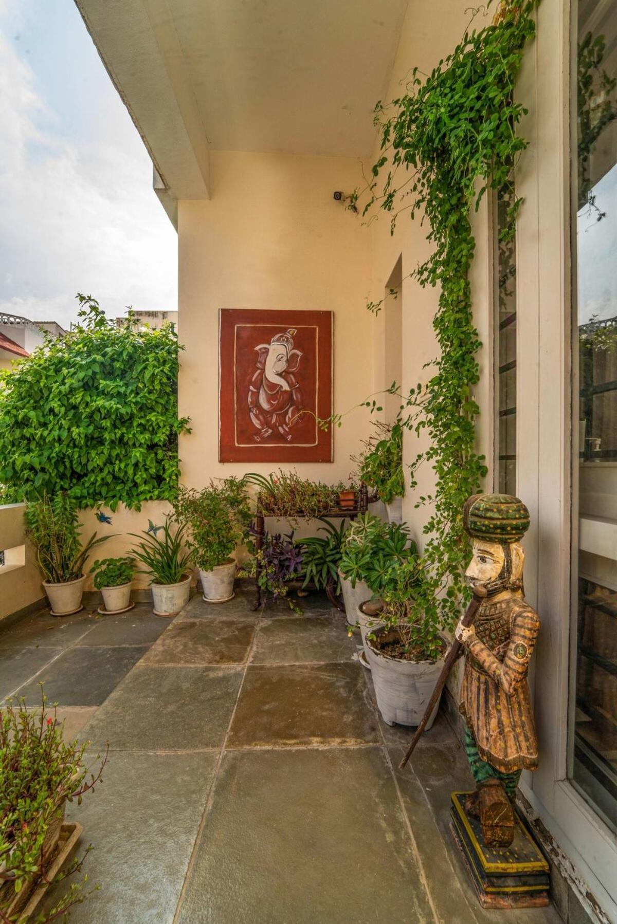 Santosh Villa - The House Of Antiques And Art 烏代浦 外观 照片